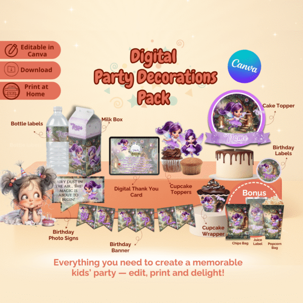 Fairies Party Decorations
