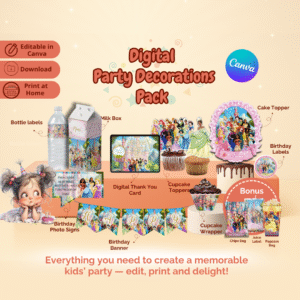 Princesses Party Decorations Kit