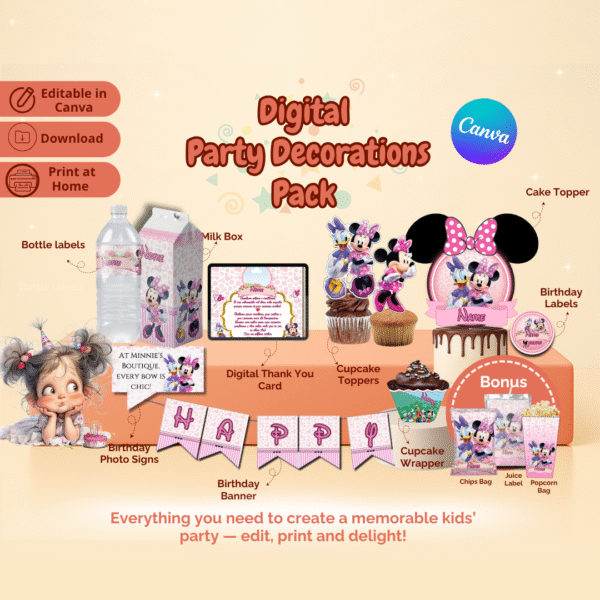 Minnie Party Decorations