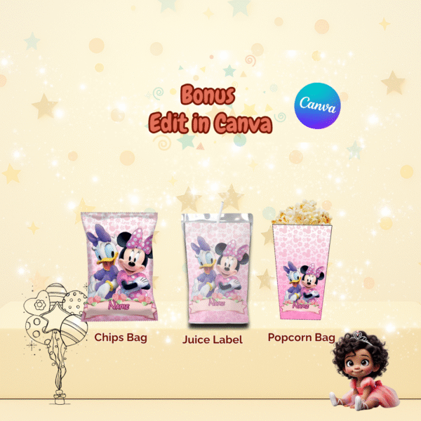 Minnie Party Decorations Kit - Image 3