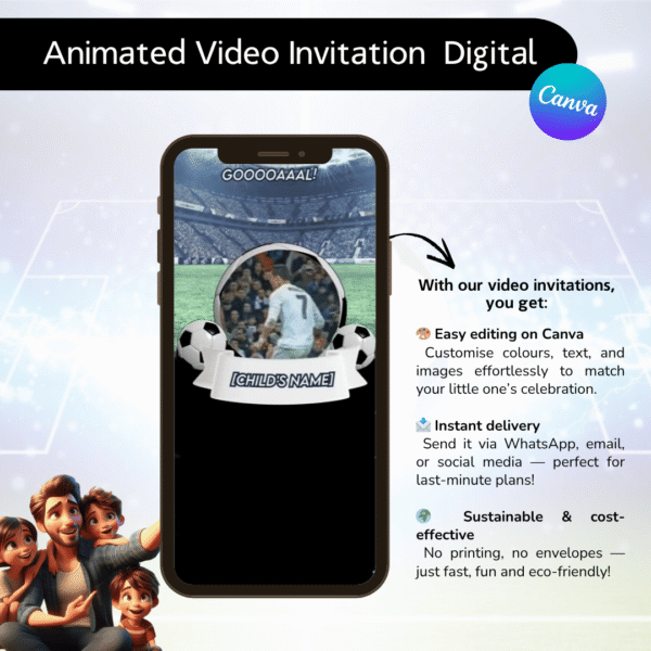 Soccer Birthday Invite Link - Image 2