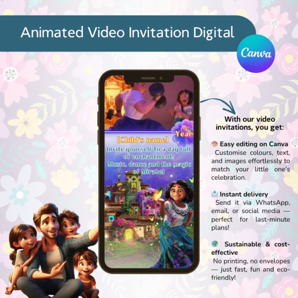 Encanto Birthday Invitation - Image 2