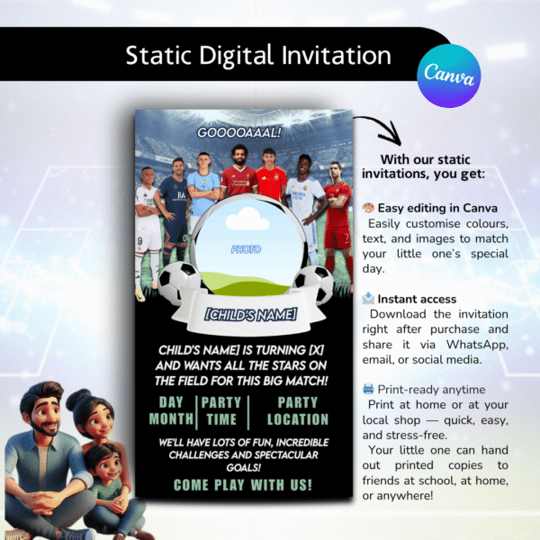 Soccer Birthday Invite Link - Image 3