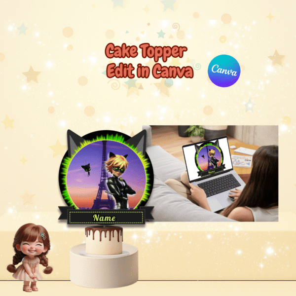 Cat Noir Party Decorations Kit - Image 2