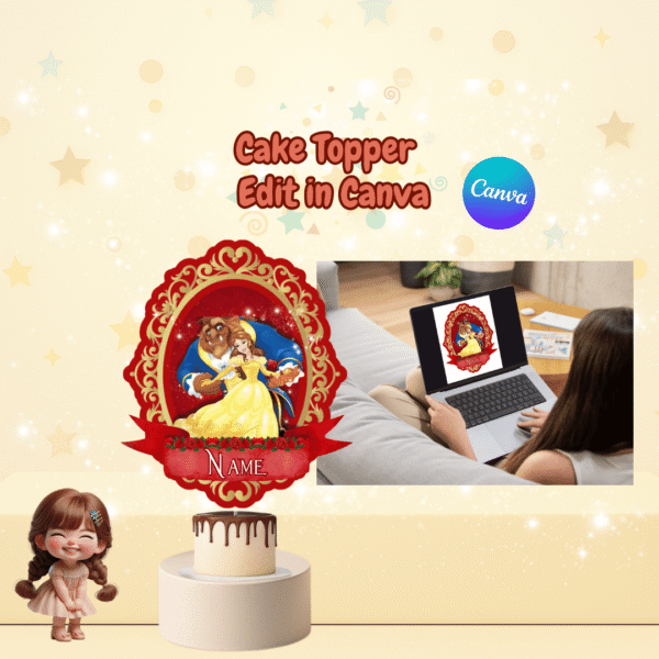 Beauty and the Beast Party Decorations Kit - Image 2