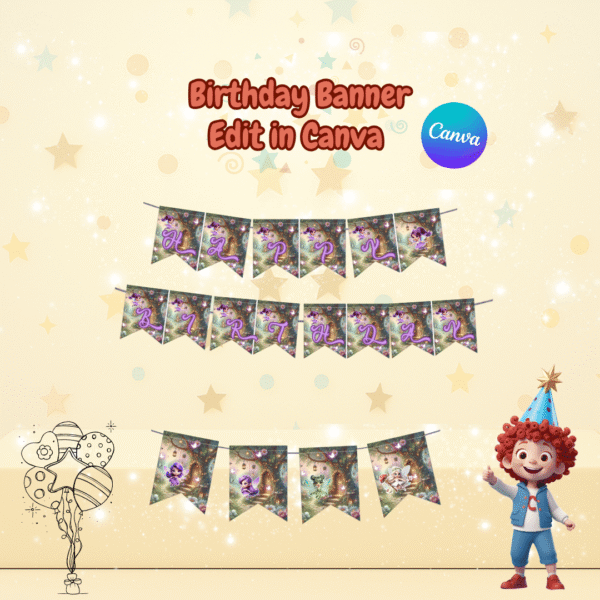 Fairies Party Decorations Kit - Image 11