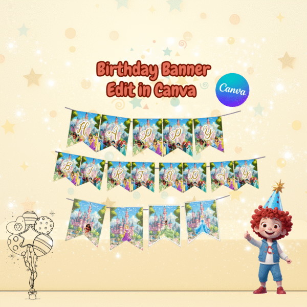 Princesses Party Decorations Kit - Image 11