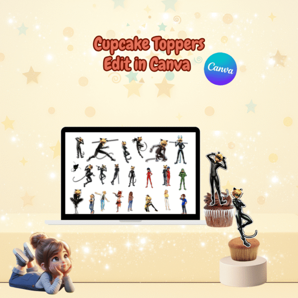 Cat Noir Party Decorations Kit - Image 9