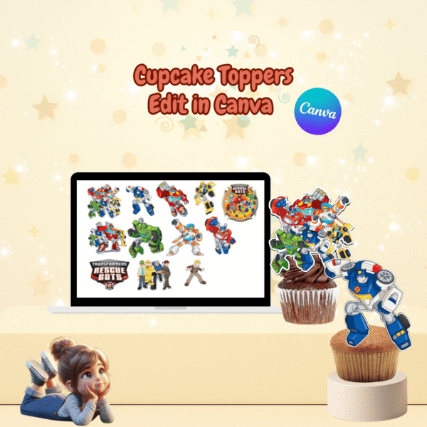 Transformers Rescue Bots Party Decorations Kit - Image 9