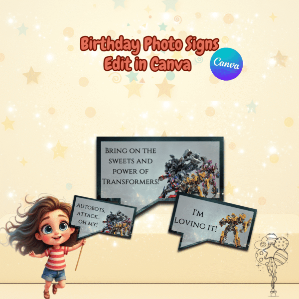 Transformers Party Decorations Kit - Image 7