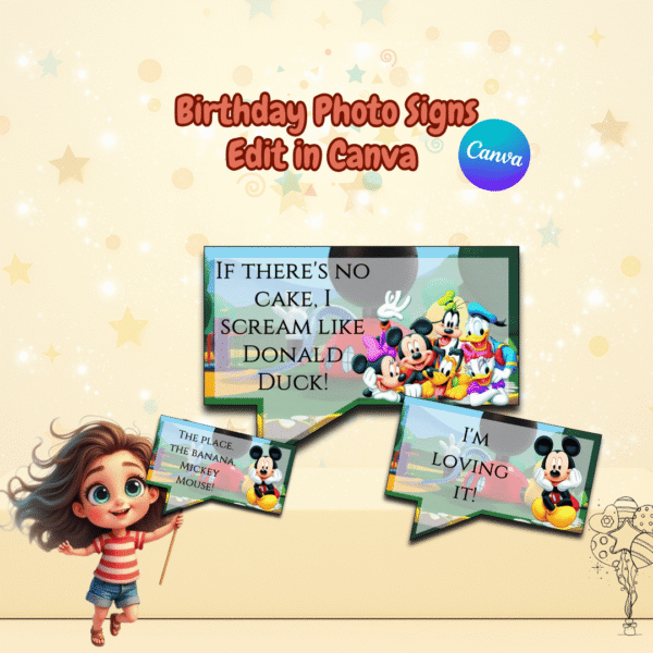 Mickey Party Decorations Kit - Image 7