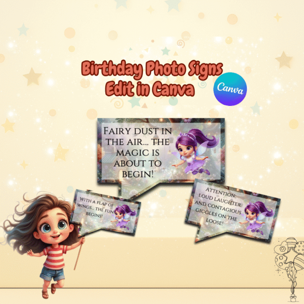 Fairies Party Decorations Kit - Image 7