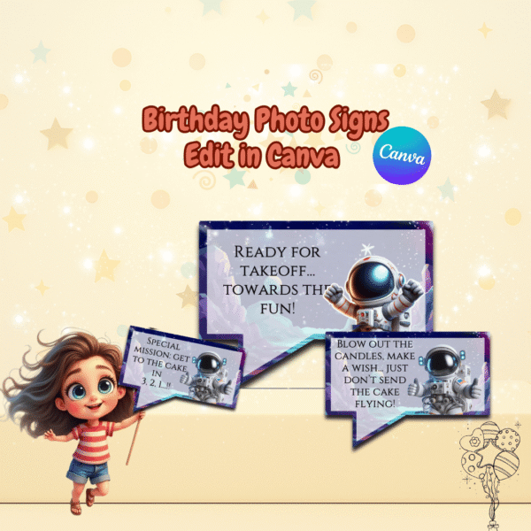 Astronaut Party Decorations Kit - Image 7