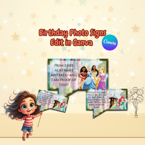 Princesses Party Decorations Kit - Image 7