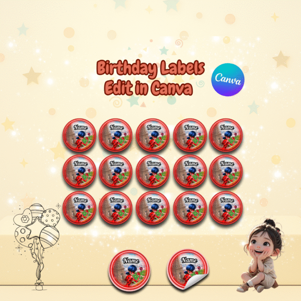 LadyBug Party Decorations Kit - Image 10