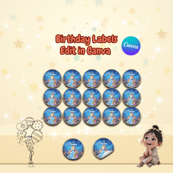 Cinderella Party Decorations Kit - Image 5