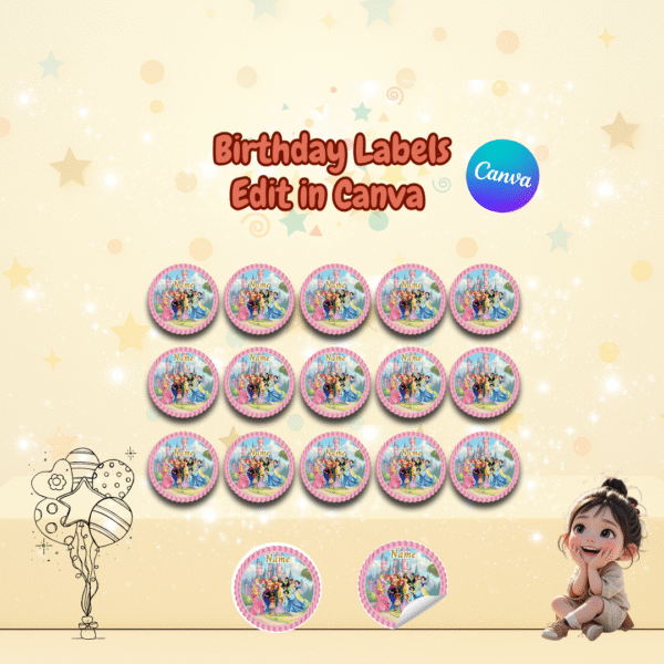 Princesses Party Decorations Kit - Image 5
